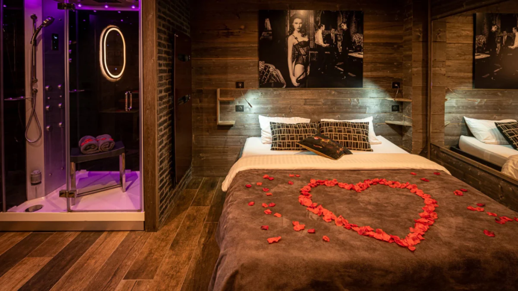 Boudoir Spa love room lyon jacuzzi